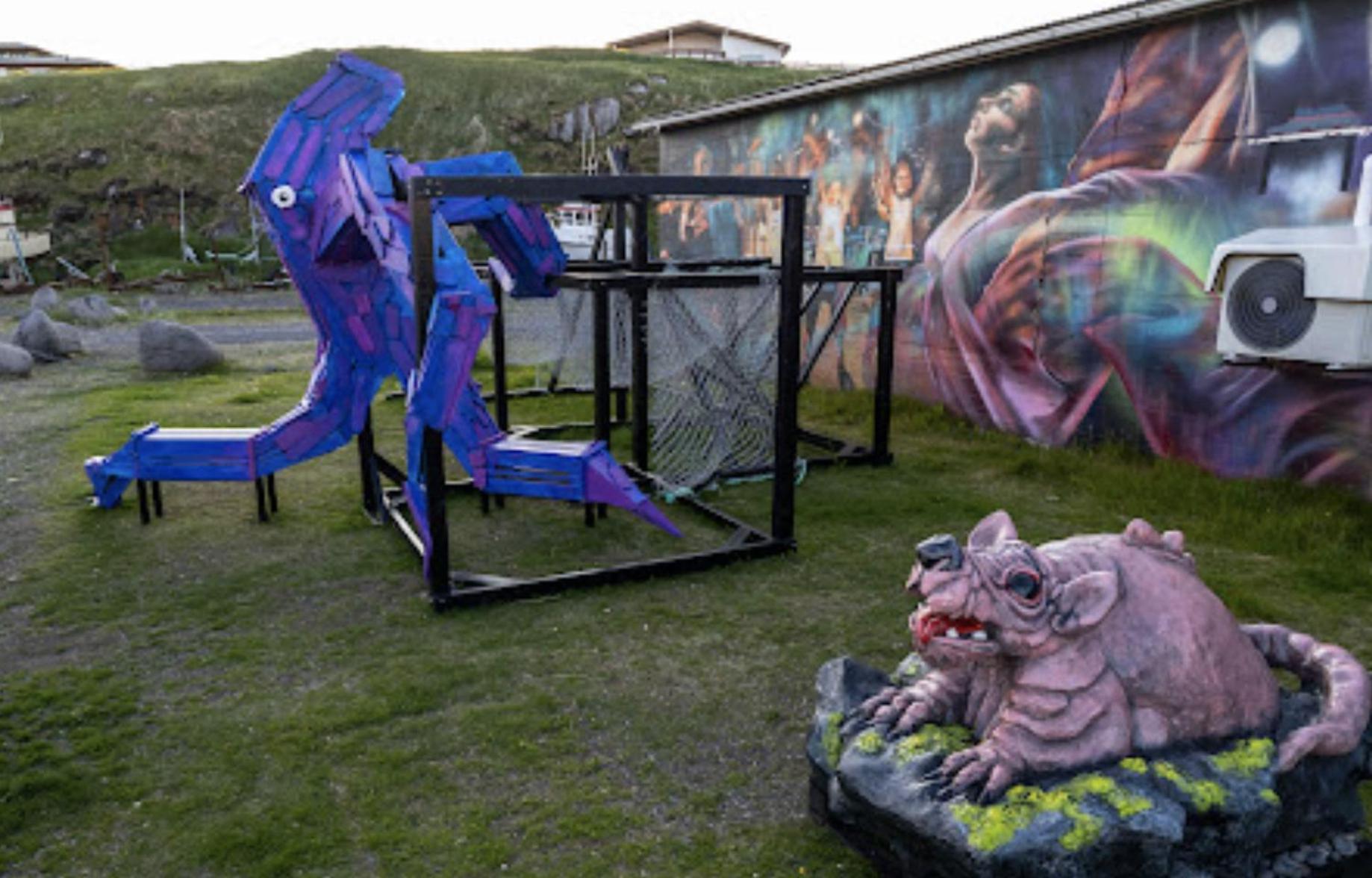 The Freezer Hostel & Culture Center Hellissandur Exterior foto