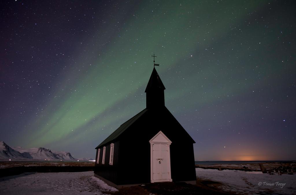 The Freezer Hostel & Culture Center Hellissandur Exterior foto